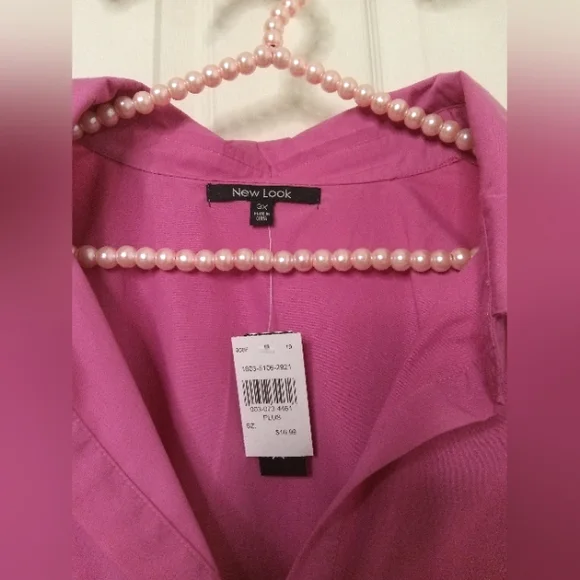 New Look pink 🩷 rutched top - Picture 3 of 3